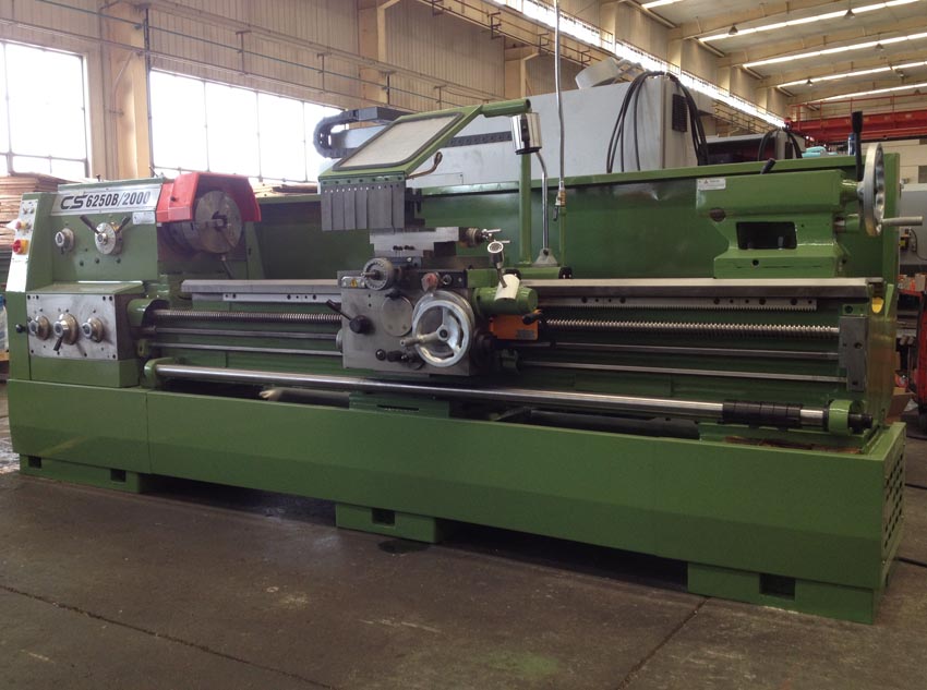 CS6266B Bochi Big Bore Horizontal Gap Bed Lathe Machine