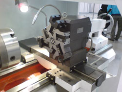 SK50P Bochi Horizontal Economic Flat Bed CNC Lathe (5)