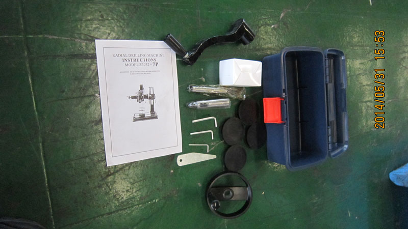 Z3032x7P Radial Drill Press Arm Radial Drilling Machine (5)