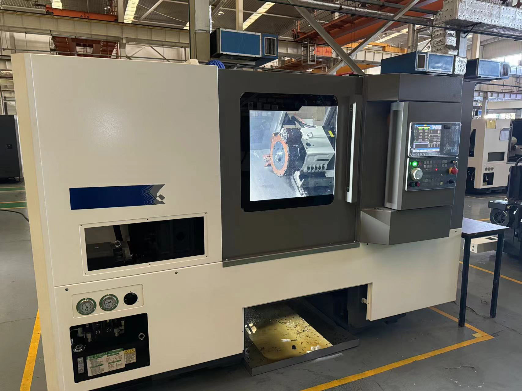 CT-40H Dalian DMTG Slant Bed Torno CNC Lathe with Living Tools C axis 
