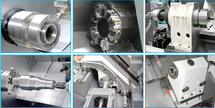 DT30H Dalian DMTG CNC Turning Center Slant Bed Torno CNC Lathe with Live Tools